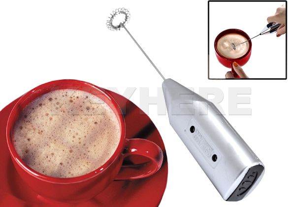   maker shaker frother whisk mixer eggbeater battery operated kitchen