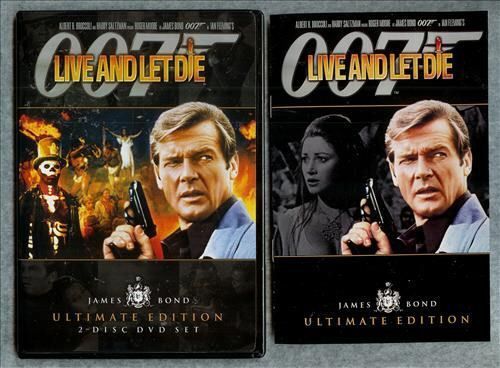 Live And Let Die 007 James Bond Ultimate Edition DVD  