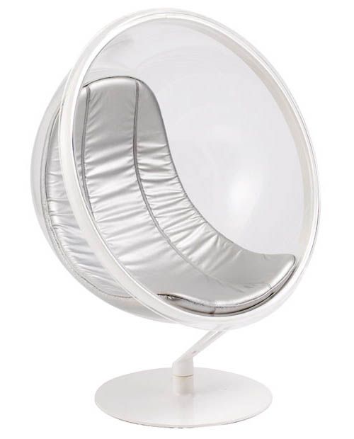 Contemporary Dexter German acrylic bubble Occasional Ch  