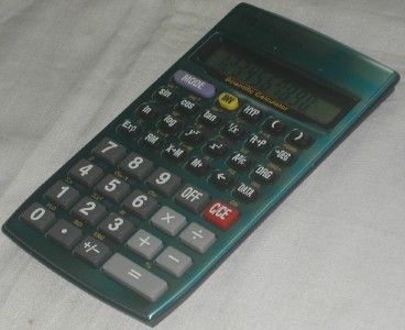 Hewlett Packard HP 6S Scientific Calculator With Manual  