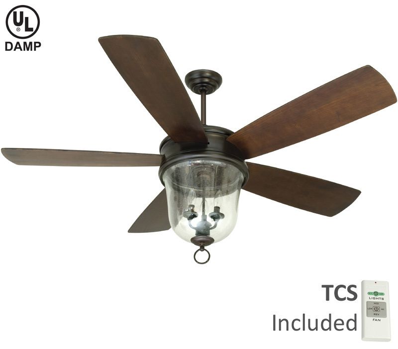 Craftmade 60 Fredericksburg Oiled Bronze Ceiling Fan  