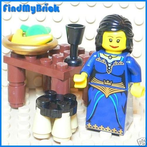 C115 Lego Crown Princess with Dining Table Set   NEW  