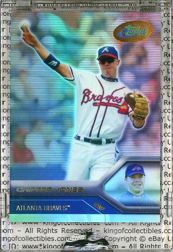 2005 eTopps #44 CHIPPER JONES Atlanta Braves   IN HAND  