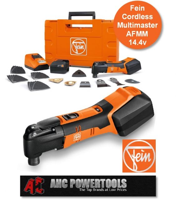 Fein AFMM 14 14.4 volt Li Ion Cordless MultiMaster Top Spec, New UK CE 