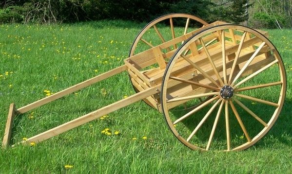 PIONEER TREK CART MORMON HAND CART OR DECORATIVE CART  