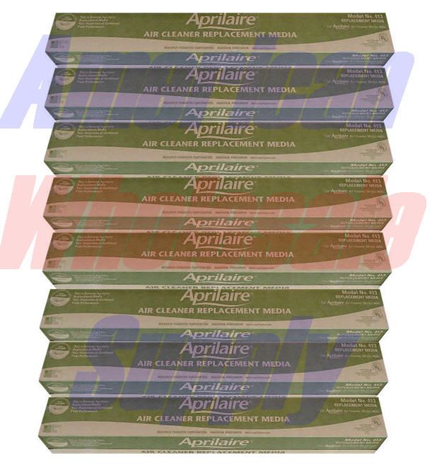 APRILAIRE / SPACEGUARD OEM 413 FILTER MEDIA 8 Pack  