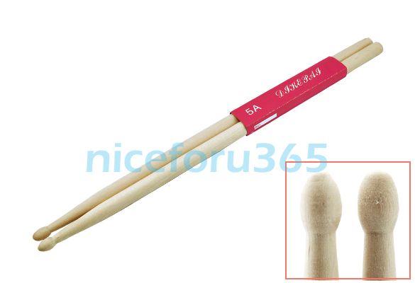 Music Band Maple Wood Drum Sticks Drumsticks 5A a Pair  