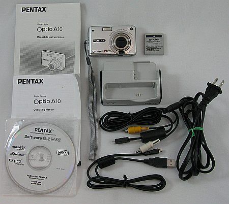 Pentax Optio A10 8 Megapixel Digital Camera AS IS  