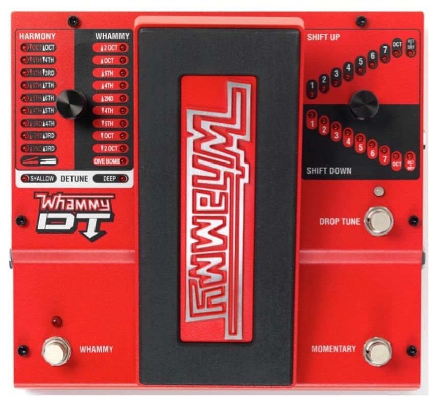 Digitech Whammy DT Drop Tune Pitch Shifter Pedal FREE USA SHIPPING 