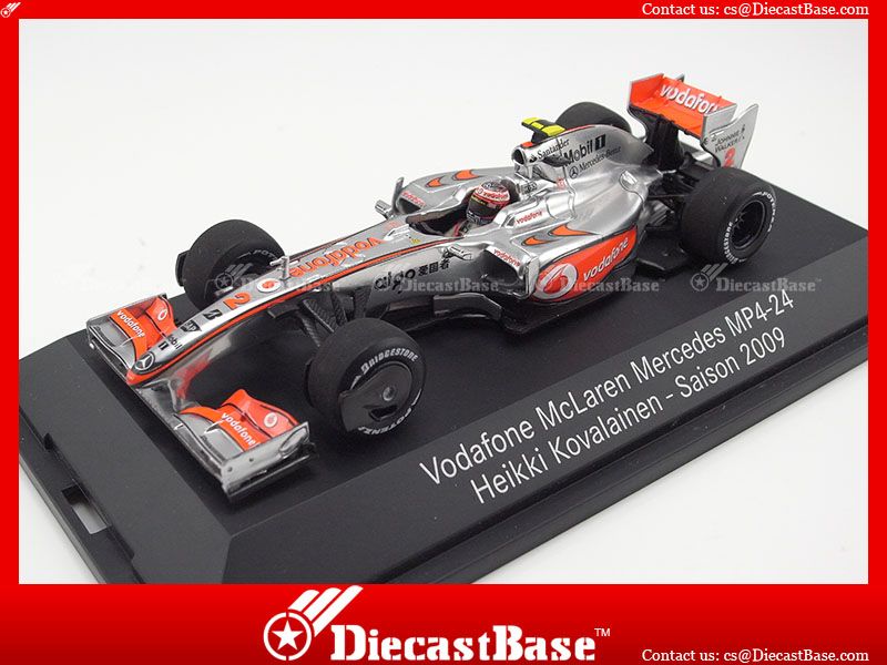   Vodafone McLaren Mercedes MP4 24 2009 Diecast Grand Prix Formula 143