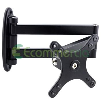 LCD Flat Screen TV Wall Mount Tilt Bracket+HDMI Cable  