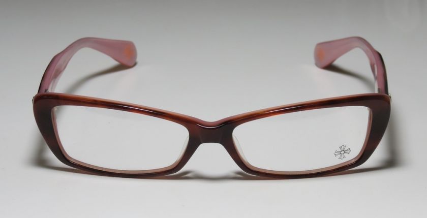   VENUS 54 15 140 CARAMEL EYEGLASS/GLASSES/FRAME STERLING SILVER  