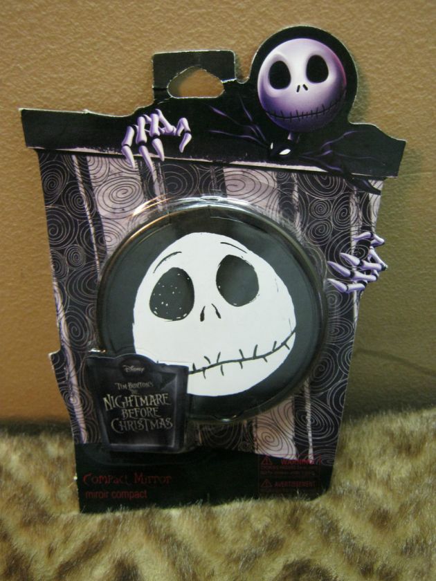   nightmare before Christmas Jack face compact mirror Cosmetics Disney