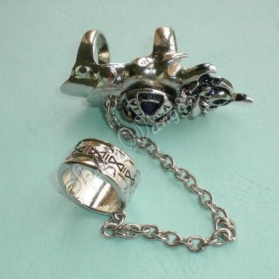 Claw Iron Reaver FINAL FANTASY Armor Finger Ring Skull  