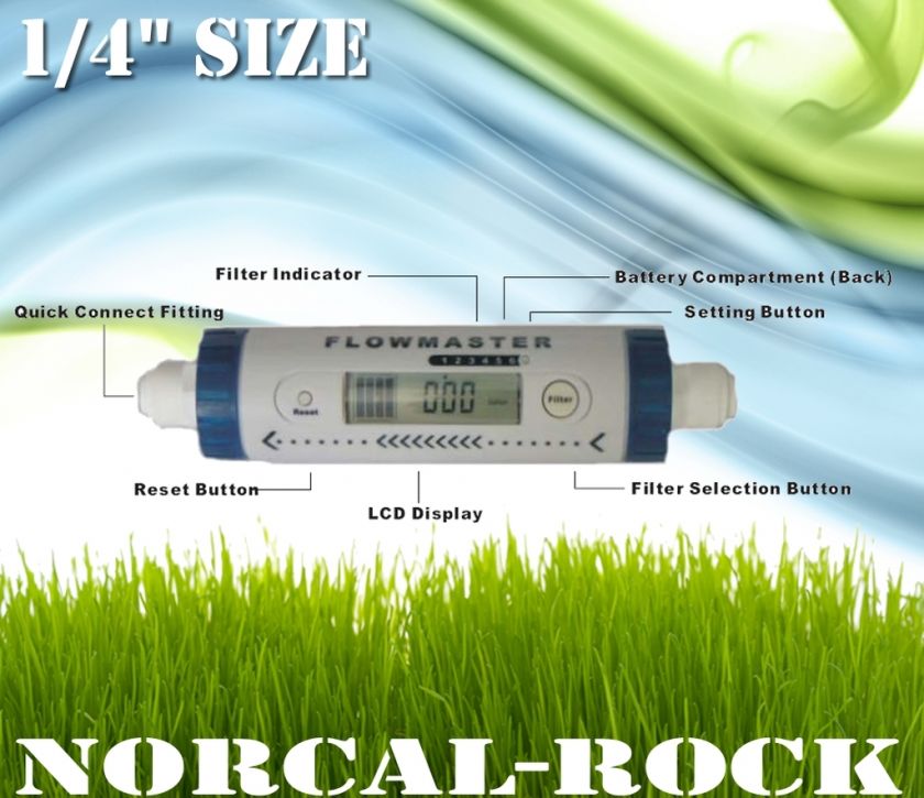 Flow Meter HydroLogic   Flow Master Hydro Logic Meter  