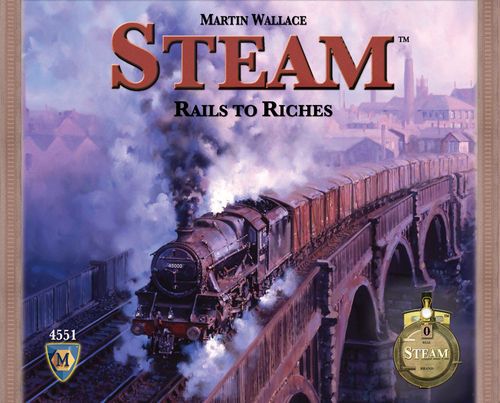 Steam Rails To Riches Board Game (Mayfield Games) NEW  