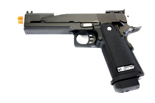   Full Metal Hi Capa 5.1 1911 Gas Blowback Airsoft Gun Gunmetal  