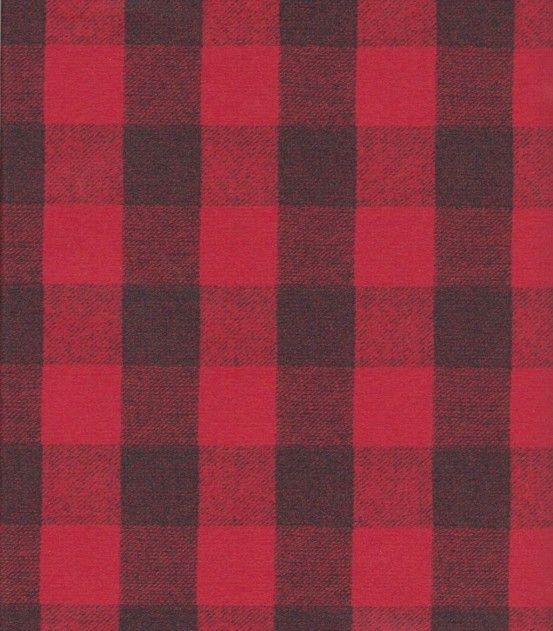 RED FLANNEL SHIRT GIFT WRAPPING PAPER  Large 6 Sheet  