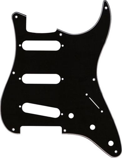 FENDER® 57 / SRV / CLAPTON STRAT GUITAR PICKGUARD BLACK  