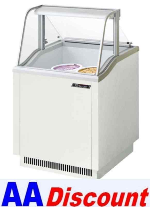 NEW TURBO AIR 26 ICE CREAM DIPPING FREEZER TIDC 26W  