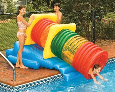 Inflatable Pool Water Park Slide 108 Habitat Maze Toy  