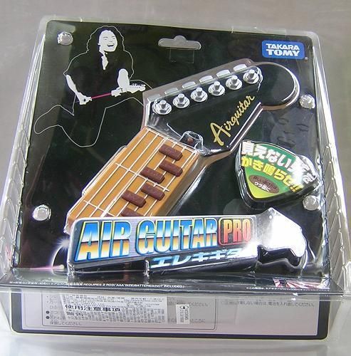 AIR GUITAR PRO FUN MUSIC GADGET INFRARED VIRTUAL BLACK  