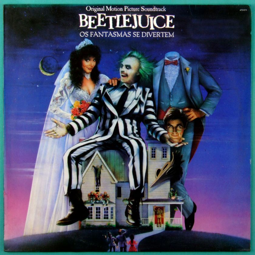 LP OST BEETLEJUICE DANNY ELFMAN INSTRUMENTAL 88 BRAZIL  