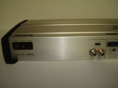 JL AUDIO 450/4 L@@K 4 CHANNEL POWER AMP WORKS 100% NEAR MINT  