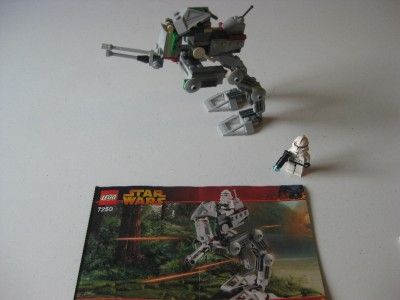 LEGO Star Wars 7250 CLONE SCOUT WALKER 100% Complete W/ Instructions 