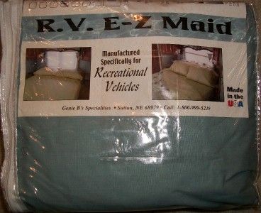 NEW IN PACKAGE GENIE RV FULL SIZE BED SHEETS   LINENS  