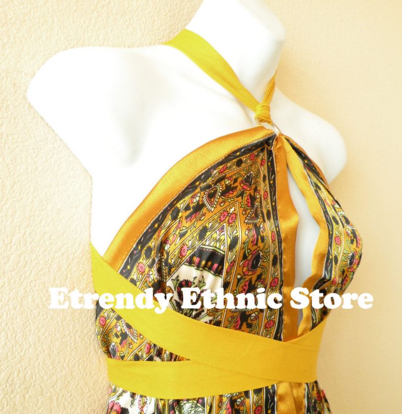     Versatile Silk Multi Wear Scarf Long Maxi Dress, Skirt, Maternity