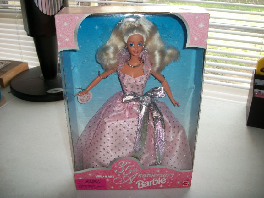 1997 MATTEL BARBIE DOLL  35TH WAL MART ANNIVERSARY DOLL (NEW)  