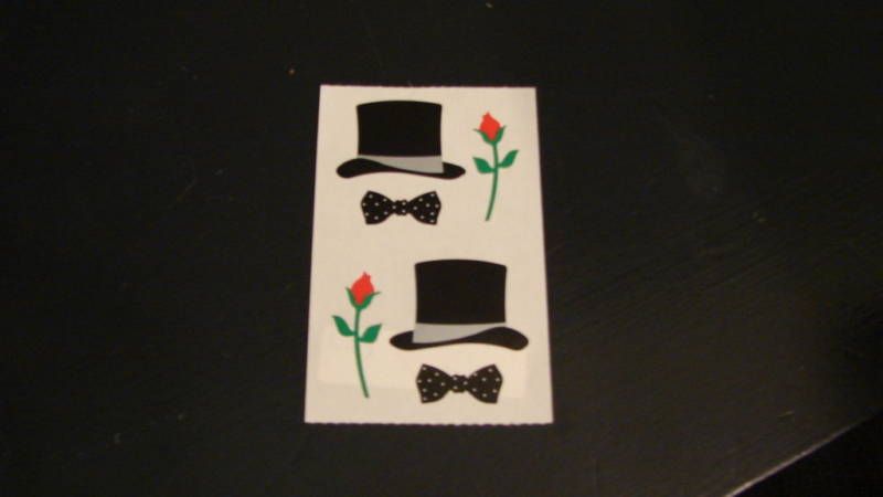 CREATIVE MEMORIES TOPHAT MRS.GROSSMANS STICKERS  