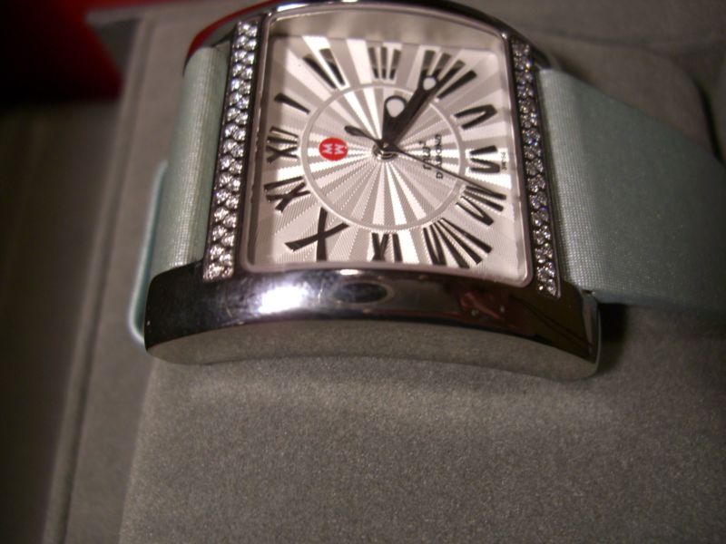 MICHELE MW2 DIAMOND Watch New BOX AND PAPERS  