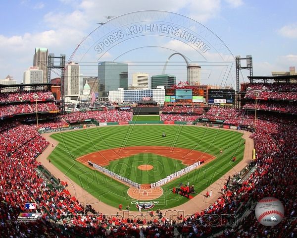 St. Louis Cardinals Busch Stadium 2011 Opening Day  