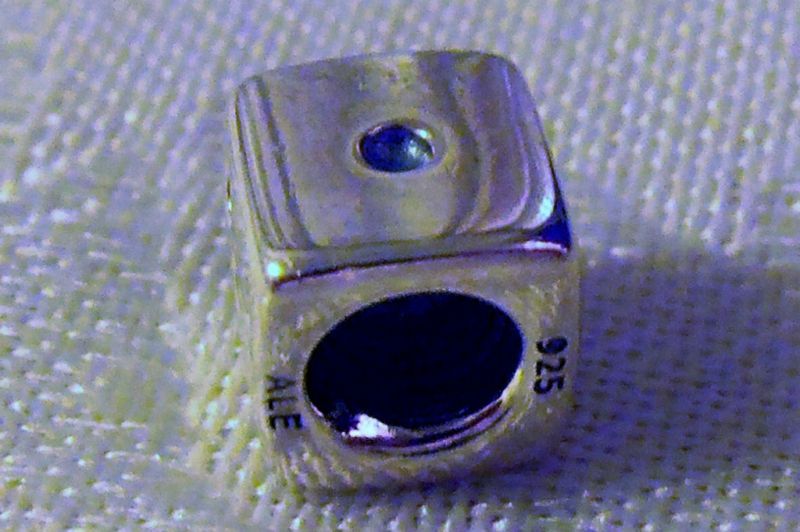 Authentic RETIRED Pandora DICE/DIE Bead 79116 NEW HTF  