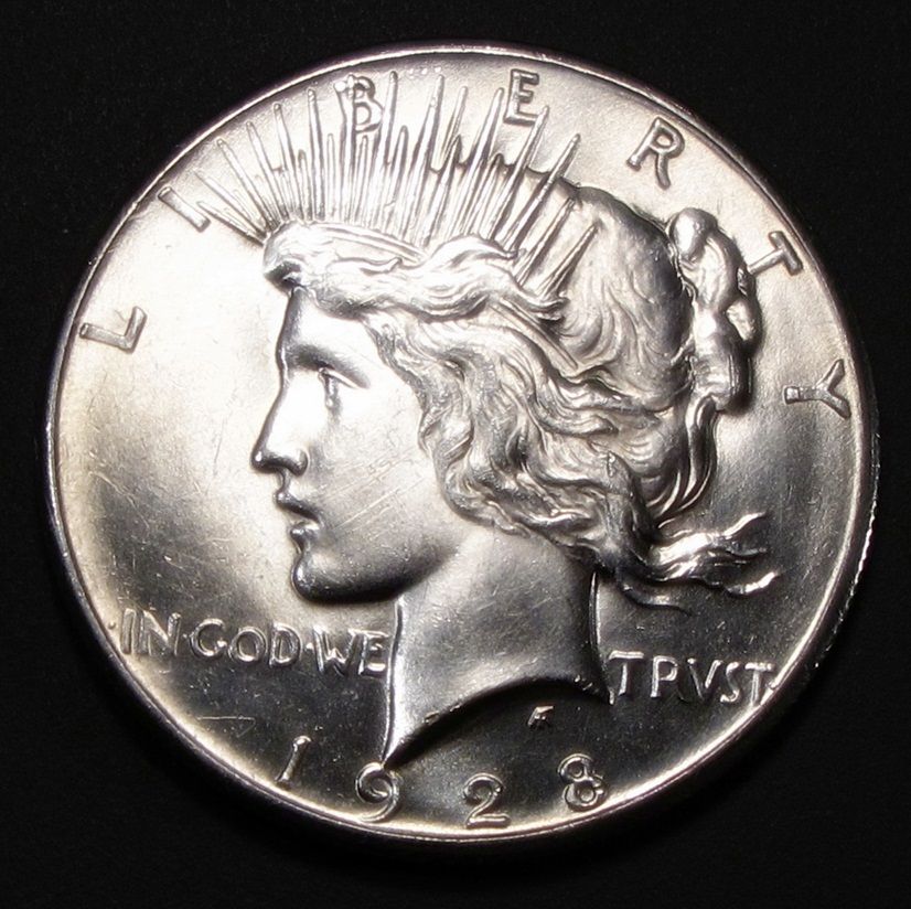 1928 PEACE DOLLAR *CHOICE BU*  