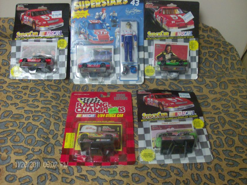 Nascar Diecast Racing Superstars lot of 5 Never opened, PETTY LABONTE 