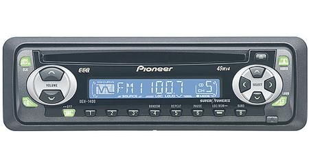 Used Pioneer DEH 1400 1 Din CD Car Stereo Reciever  