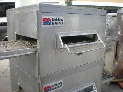   Marshall PS220 D/B Deck Conveyor Pizza Oven Nat Gas Works Great  