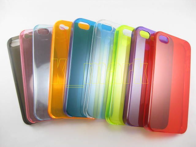 New Plastic Crystal Skin Guard Hard Case Cover for Apple iPhone 4G 4 