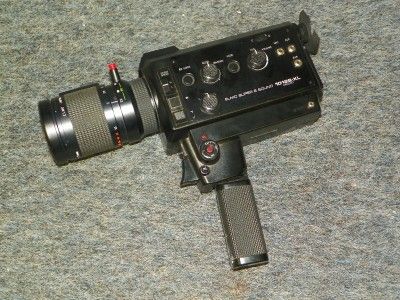 Vintage   ELMO Super 8 Sound 1012S XL Macro Movie Camera  