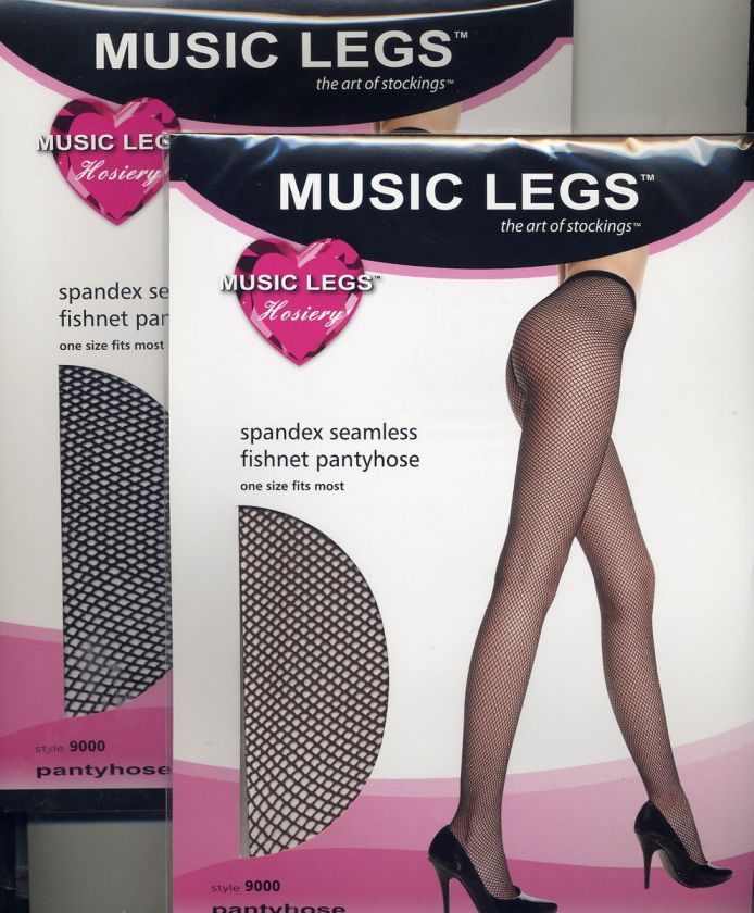   Pantyhose Fishnet Lycra Spandex Coffee Brown or Black One Size Regular