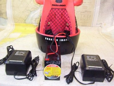 SEADOO SEASCOOTER UNDERWATER PROPULSION W/1 BATTERY &2 CHARGERS BRS 