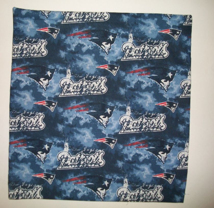   England Patriots decorative couch throw pillows U pick I sew U fill