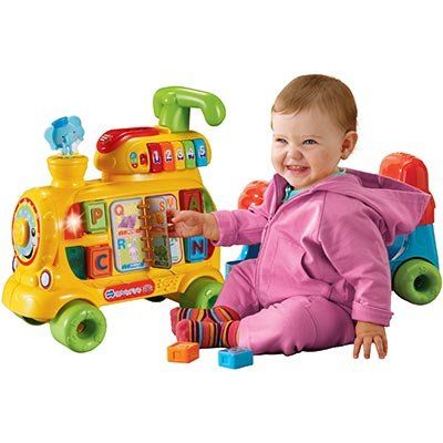 Vtech   Sit to Stand Alphabet Train 050803766009  