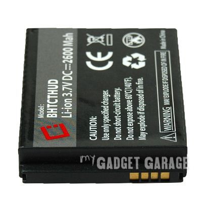 Extended Battery + Charger For Verizon HTC Thunderbolt  