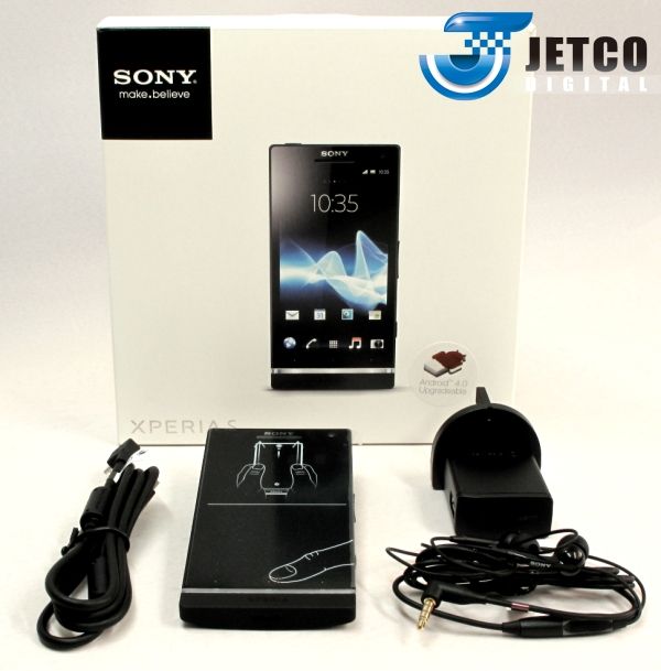 Sony Ericsson Xperia S LT26i Unlocked 12mp 32GB Android Phone Black 