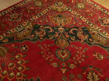 10x13 Handmade Carpet Antique Persian Afshan Tabriz Rug  