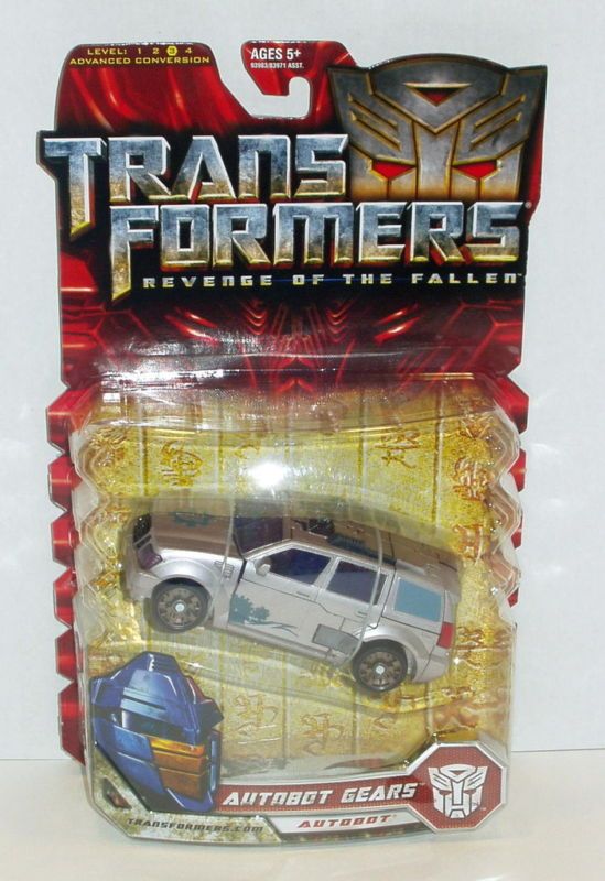 Transformers Autobot Gears Revenge of the Fallen Free Ship w/ Pro 